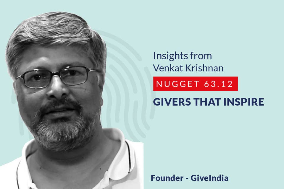 635: 63.12 Venkat Krishnan - Givers that inspire