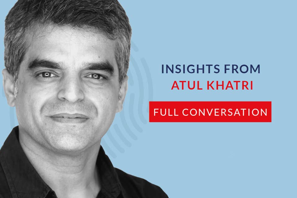 633: 61.00 Atul Khatri on how he transitioned from an IT Business to becoming a successful Stand-Up comedian
