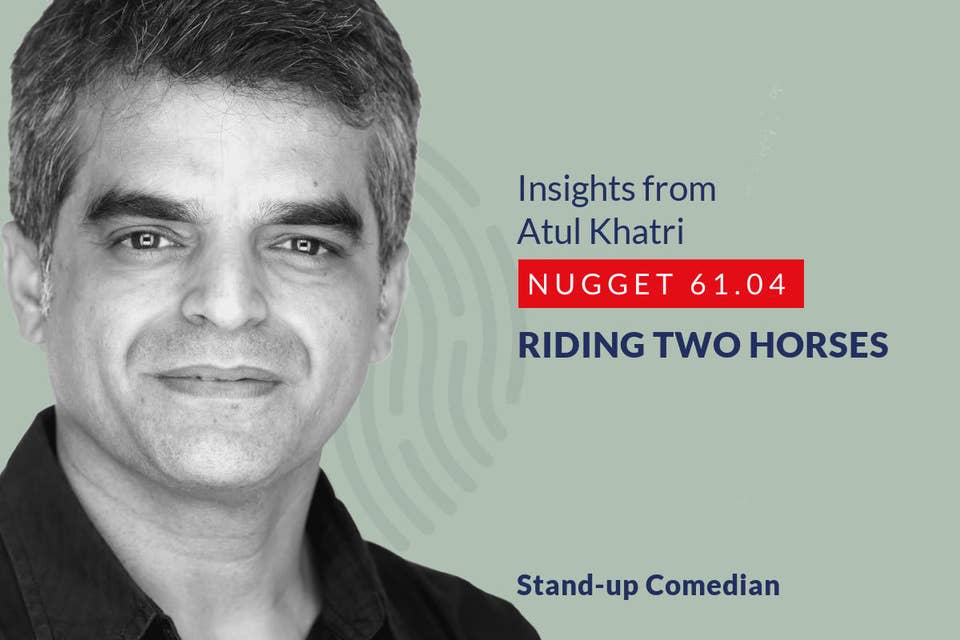 633: 61.04 Atul Khatri - Riding two horses