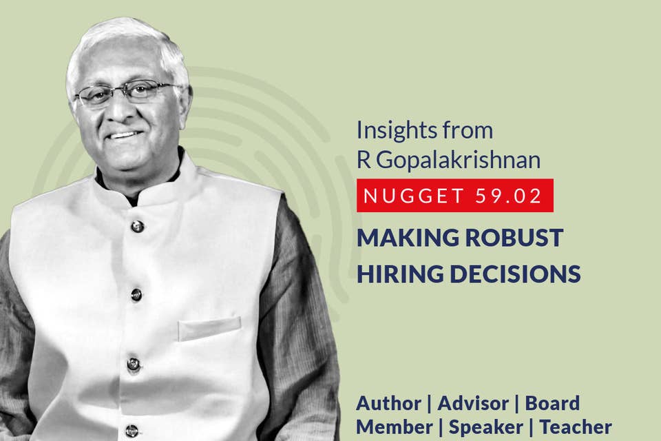 628: 59.02 R Gopalakrishnan - Making robust hiring decisions