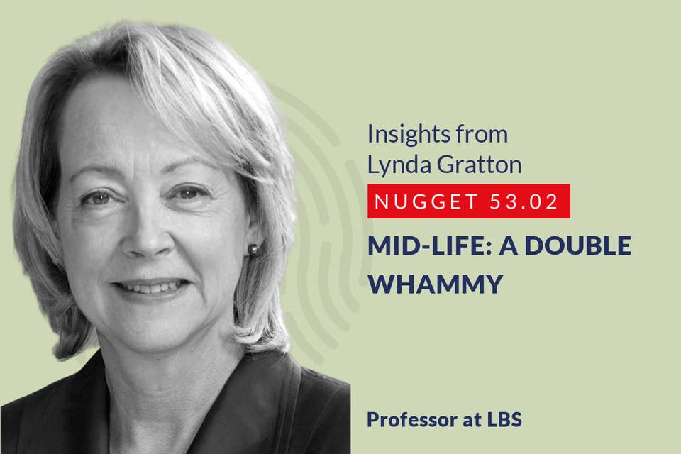 563: 53.02 Lynda Gratton - Mid-life: a double whammy