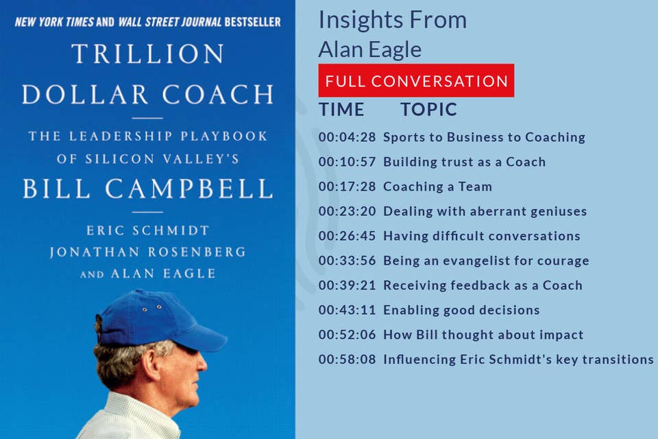 536: 50.00 Alan Eagle - The full conversation - TRILLION DOLLAR COACH - PLAYBOOK OF SILICON VALLEY'S BILL CAMPBELL