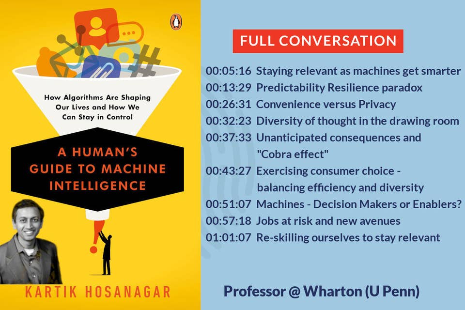 473: EP2.00 Kartik Hosanagar a Human's guide to Machine Intelligence