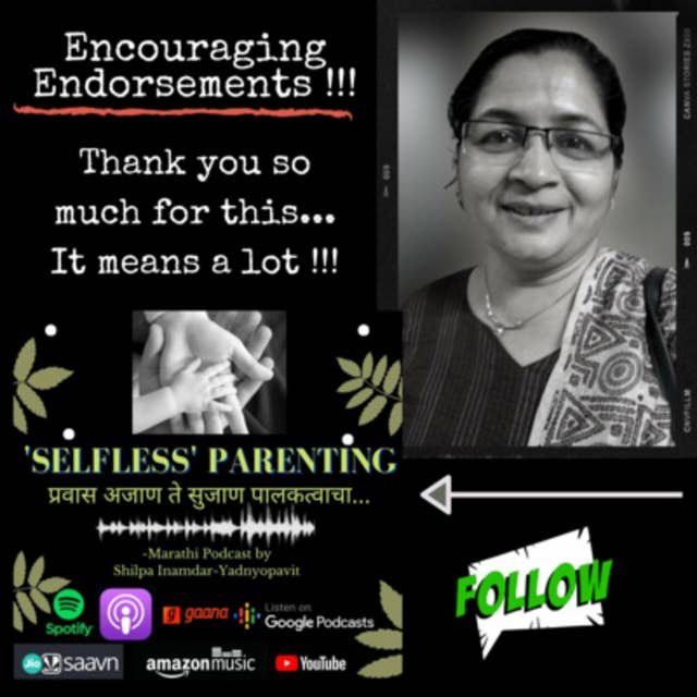 Encouraging Endorsements series- Dr.Shruti Panse