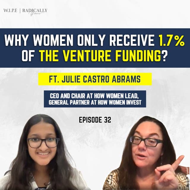 Why women only receive 1.7% of The Venture Funding?