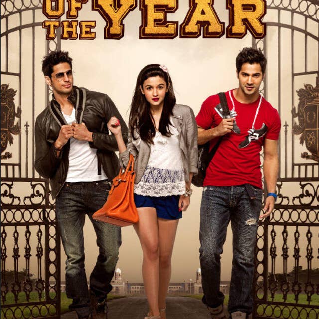 Karan Johar and the cast of Student Of the Year Upodcast Interview