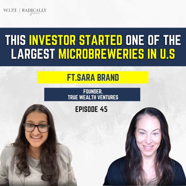 This Investor started one of the largest Microbreweries in the U.S. || Ft. Sara Brand