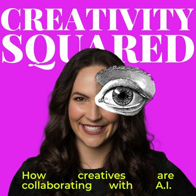Creativity Squared Podcast Season 2 Trailer: How Creatives Are Collaborating with Artificial Intelligence — First Episode with A.I.-Collaborative Artist Claire Silver Drops 2/1/24