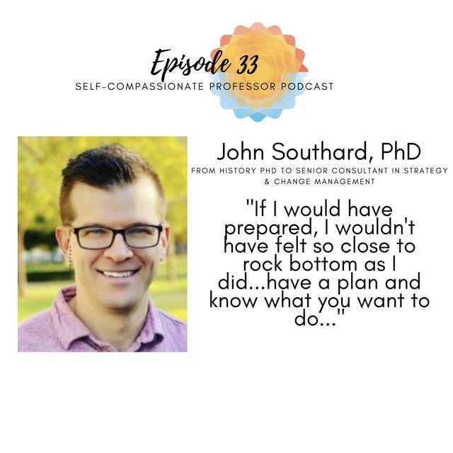 33. Have a plan with Dr. John Southard