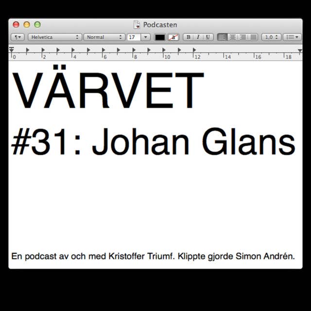 #31: Johan Glans