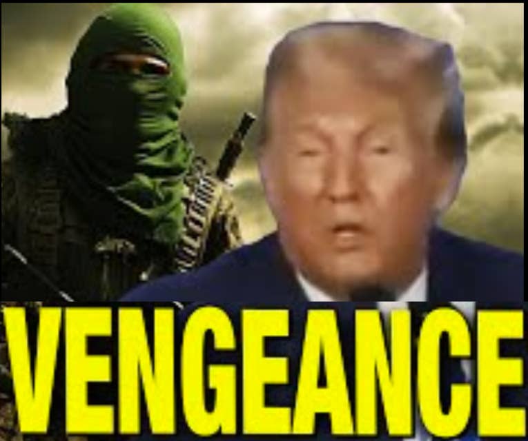 Trump Goes Full Warmonger - Promises VENGEANCE Against Hamas!
