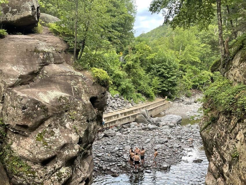Swimming Hole: The man, the myth, the leap