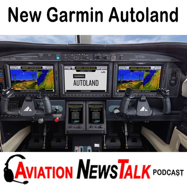 127 New Garmin G3000 Autoland for Cirrus SF50 Vision Jet and Piper M600