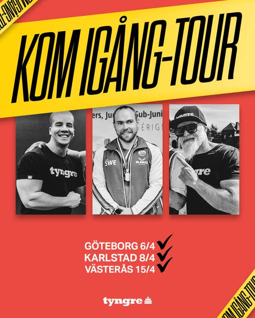 Info om Tyngre Kom Igång-tour!