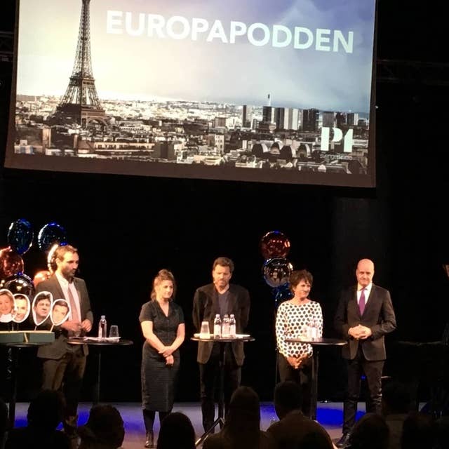 Avsnitt 13: Europapoddens scenshow med Fredrik Reinfeldt och Rikard Wolff