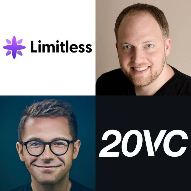 20VC: Fundraising Wisdom that is Total BS; Dilution, Meeting Associates, Taking the Highest Price, Always Be Raising | Why Second Time Founders Are More Investable & Why Not To Hire People Out of College with Dan Siroker, CEO @ Limitless