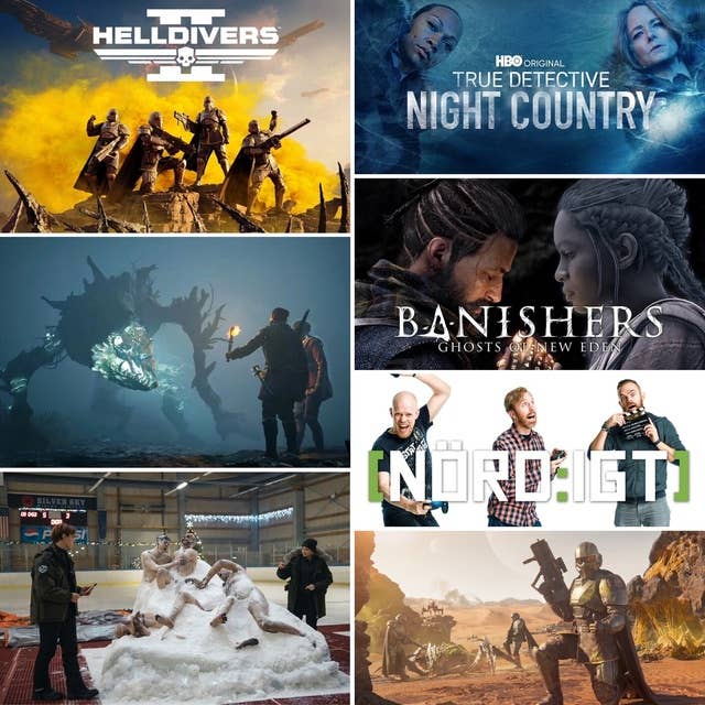 435. Den med Helldivers 2, Banishers: Ghosts of New Eden och True Detective: Night Country