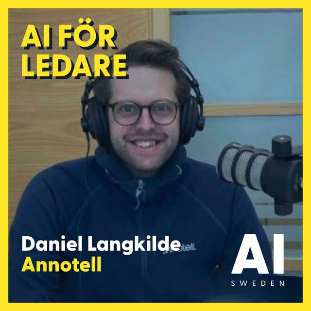 Datakvalitet, signaler, startup vs storbolag och lärande organisationer - Daniel Langkilde, Co-Founder & CEO, Annotell