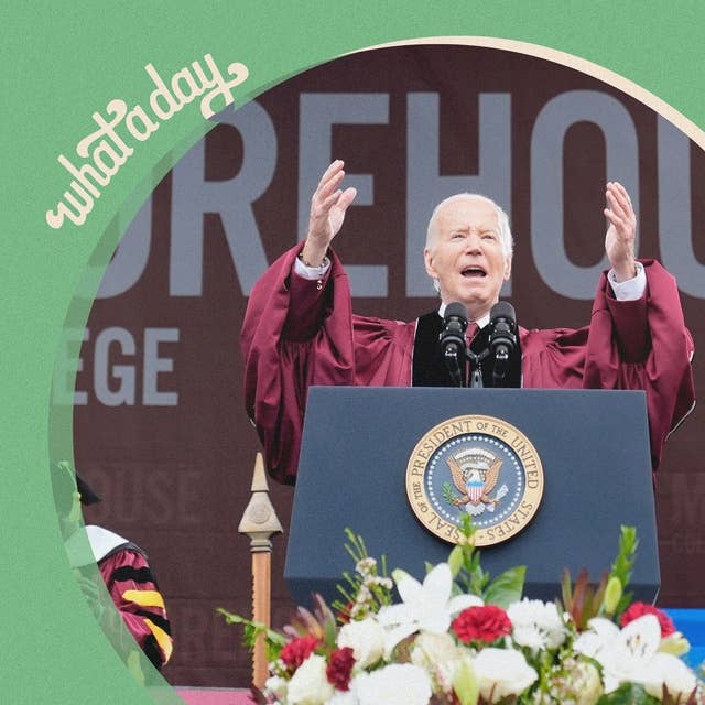 Morehouse Graduates Silently Protest Biden's Commencement Speech