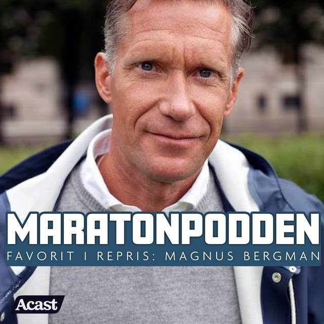 Poker face och kryptonitpannben med "1.37-Magnus Bergman" (favorit i repris)