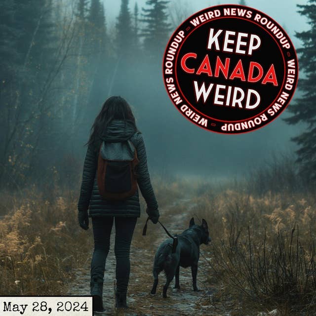 KEEP CANADA WEIRD - May 28, 2024 - late night lawncare, the Nova Scotia birdman, the rotisserie chicken mystery in the Yukon forest