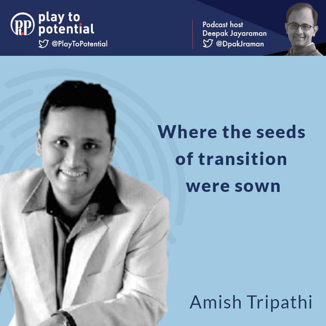 Amish Tripathi - Where the seeds of transition were sown