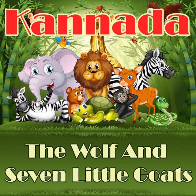 The Wolf And Seven Little Goats in Kannada