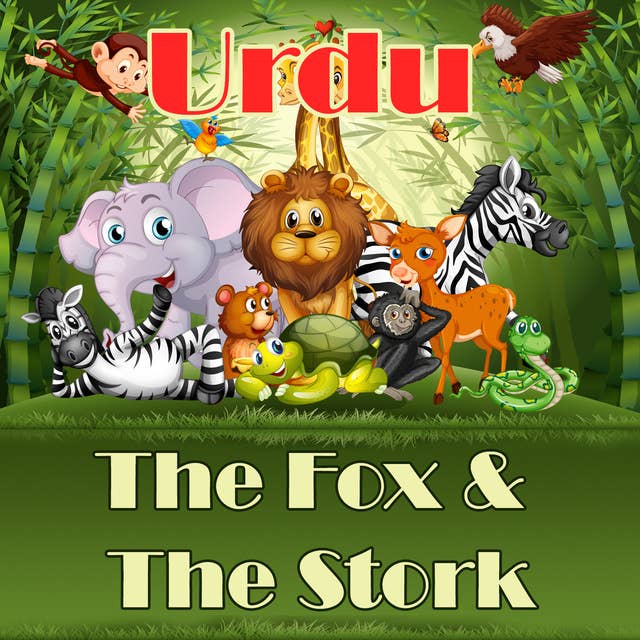 The Fox & The Stork in Urdu