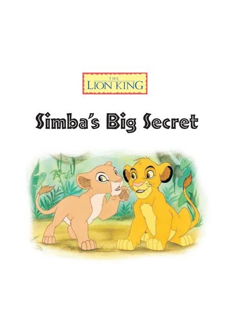 Simba's Big Secret