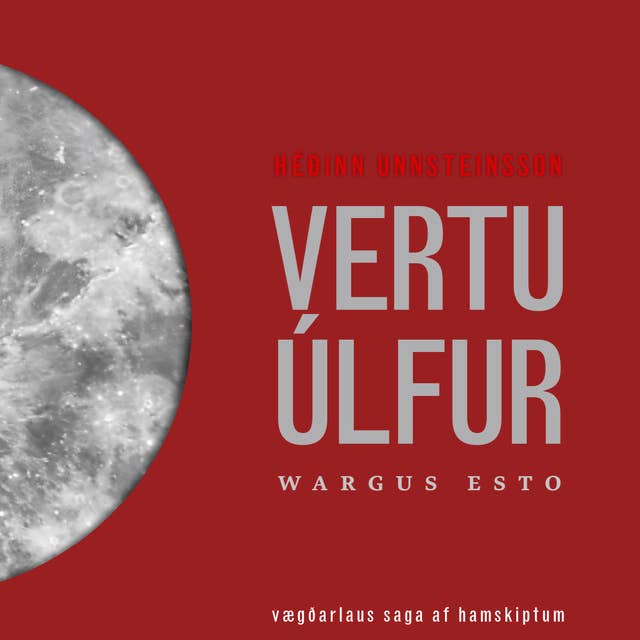 Cover for Vertu úlfur: wargus esto