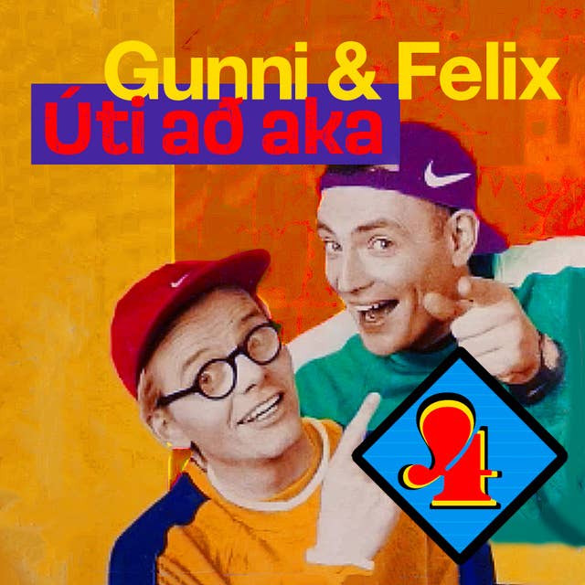 Cover for Gunni og Felix – Úti að aka 4