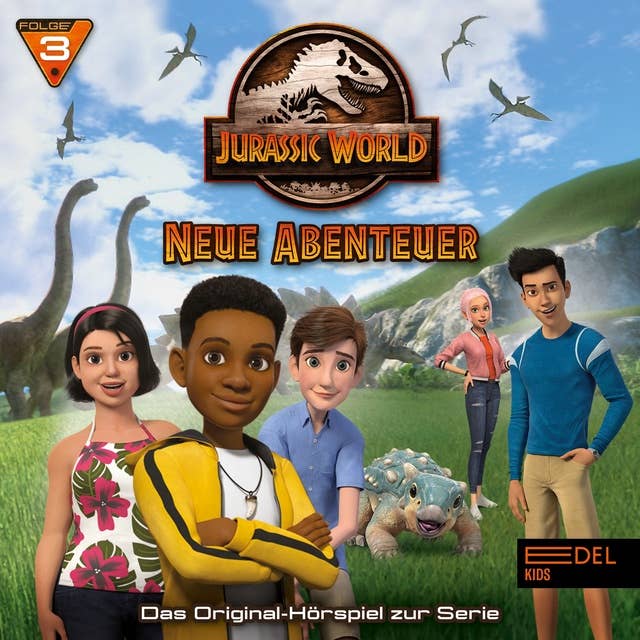 Cover for Jurassic World - Neue Abenteuer 3: Eddies Geburtstag / Willkommen in Jurassic World