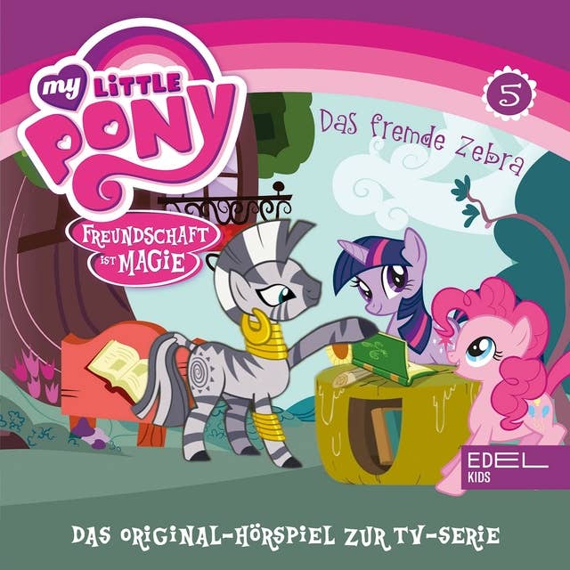 Cover for Folge 5: Das fremde Zebra / Fürchterlich niedliche Tierchen (Das Original-Hörspiel zur TV-Serie)