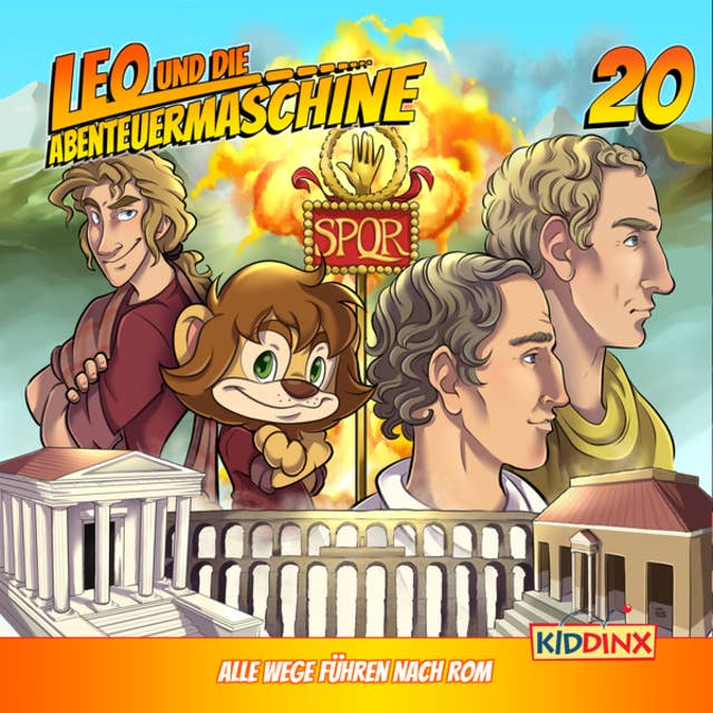 Leo und die Abenteuermaschine, Folge 20: Alle Wege führen nach Rom