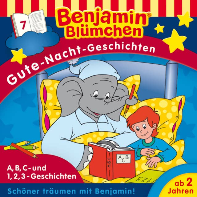 Benjamin Blümchen, Gute-Nacht-Geschichten: A,B,C- und 1,2,3-Geschichten