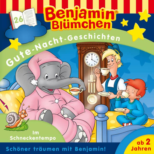 Benjamin Blümchen, Gute-Nacht-Geschichten: Im Schneckentempo