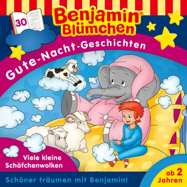 Benjamin Blümchen, Gute-Nacht-Geschichten: Viele kleine Schäfchenwolken