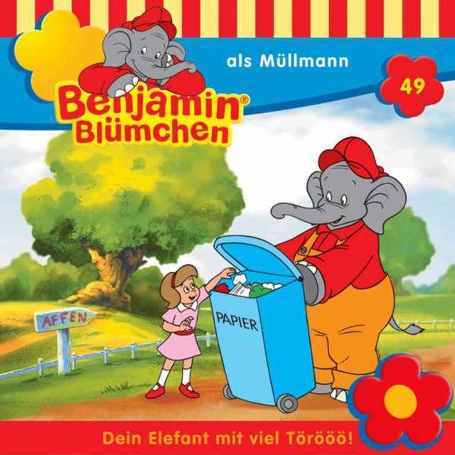 Benjamin Blümchen: Benjamin als Müllmann