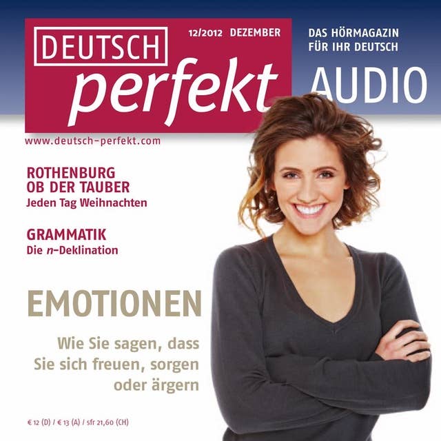 Deutsch lernen Audio - Emotionen: Deutsch perfekt Audio 12/12