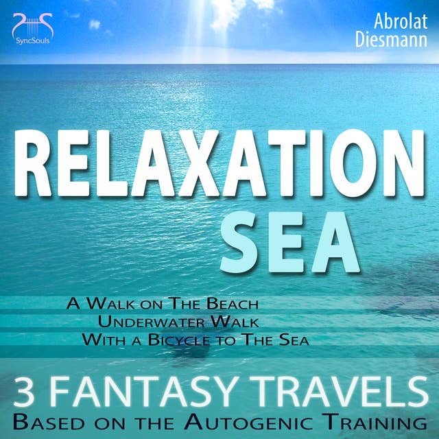 Relaxation Sea: A walk on the beach, underwater walk, with a bicycle to the sea