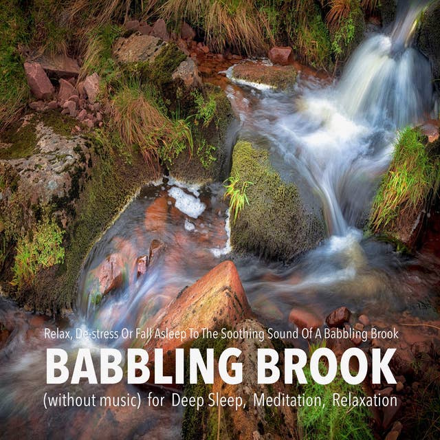Babbling Brook (without music) for Deep Sleep, Meditation, Relaxation