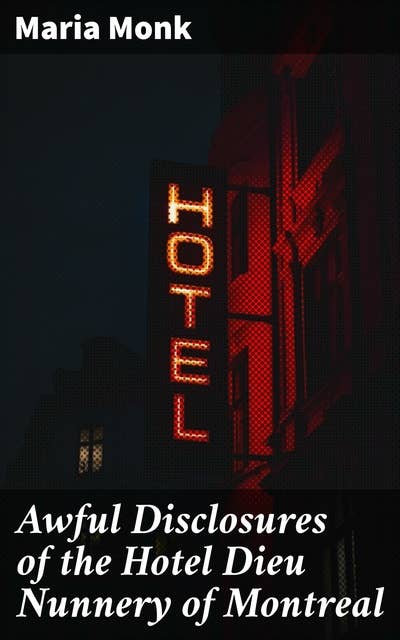 Awful Disclosures of the Hotel Dieu Nunnery of Montreal: Containing, Also, Many Incidents Never before Published