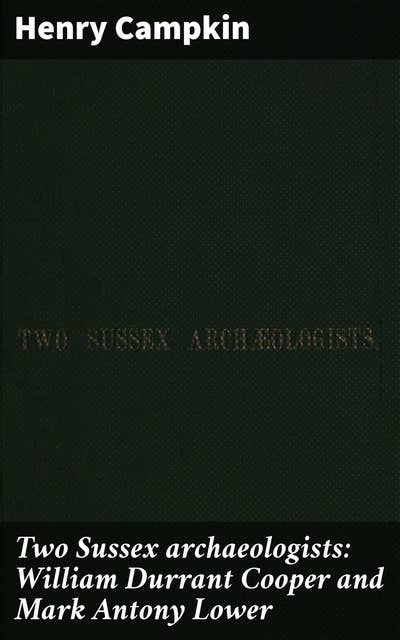 Two Sussex archaeologists: William Durrant Cooper and Mark Antony Lower: Unearthing Sussex's Archaeological Pioneers