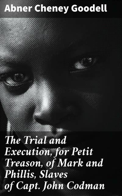 The Trial and Execution, for Petit Treason, of Mark and Phillis, Slaves of Capt. John Codman: Uncovering America's Legal Past Through a Tale of Treason and Slavery