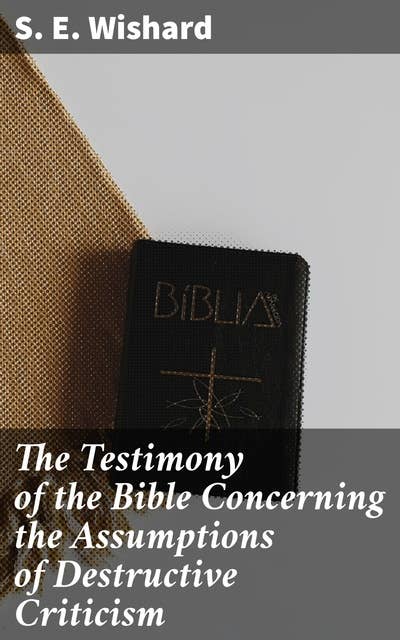 The Testimony of the Bible Concerning the Assumptions of Destructive Criticism: Unveiling the Bible's Resilience Against Critical Scholars