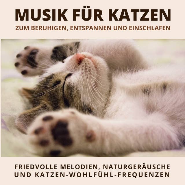 Musik für Katzen zum Beruhigen, Entspannen und Einschlafen: Friedvolle Melodien, sanfte Naturgeräusche und Wohlfühl-Frequenzen