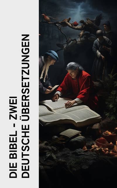 Die Bibel - Zwei deutsche Übersetzungen: Die Martin Luthers Bibelübersetzung + Die Elberfelder Bibelübersetzung