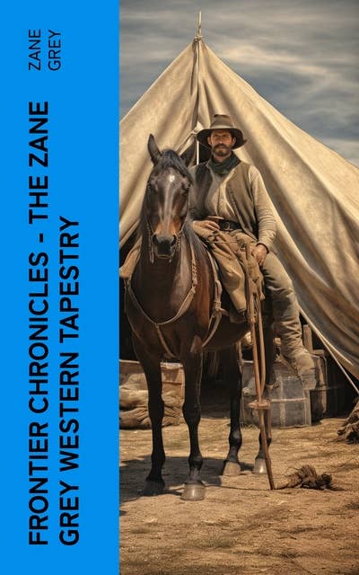 Frontier Chronicles – The Zane Grey Western Tapestry: The Ultimate Collection of Adventure and Wild West Classics
