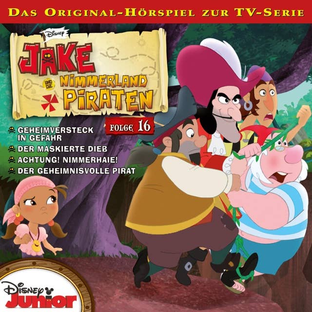 16: Geheimversteck in Gefahr / Der maskierte Dieb / Achtung! Nimmerhaie! / Der geheimnisvolle Pirat (Disney TV-Serie)
