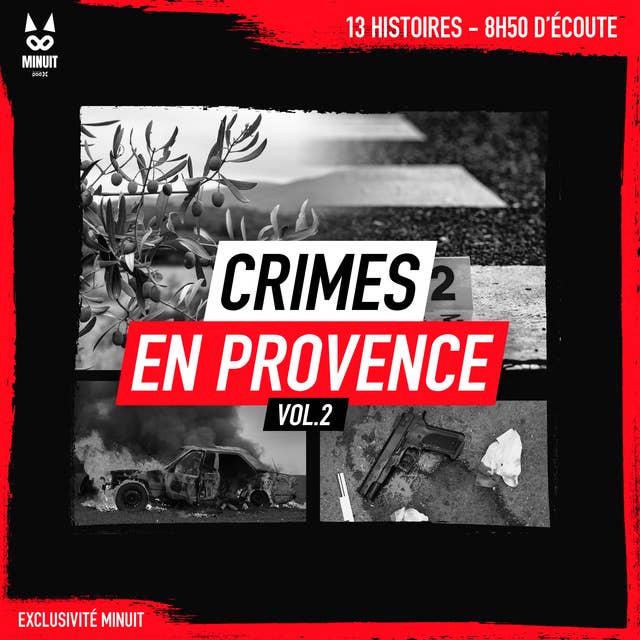 Crimes en Provence volume 2: 13 histoires • 8h50 d'écoute